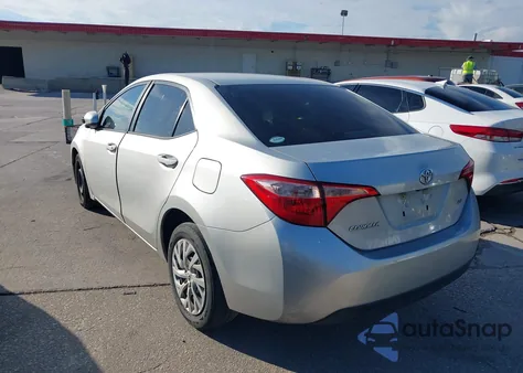 2018 Toyota Corolla Le from USA, damaged, VIN 5YFBURHE5JP817358